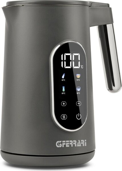 G3 Ferrari Bollitore Elettrico Capacit 1,7 Litri Potenza 2200W Spegnimento Automatico colore Grigio - G1020500