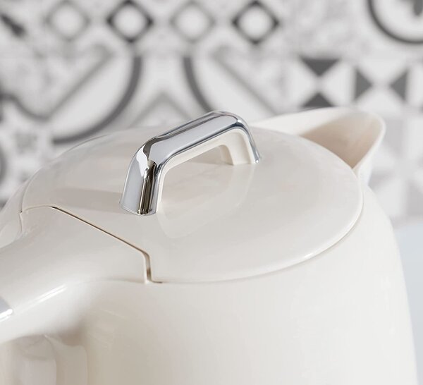 Moulinex Bollitore Elettrico Capacit 1,7 Litri Potenza 2400 Watt Autospegnimento colore Avorio - BY320A10 Soleil BY320