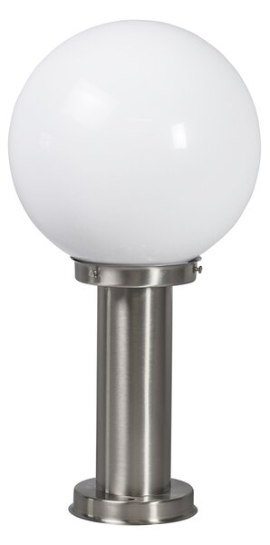 Lampione da esterno intelligente in acciaio inox 50 cm con Wi-Fi A60 - Sfera