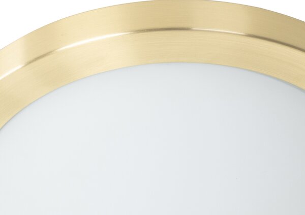 Plafoniera da esterno intelligente oro 31 cm IP44 incl. Wifi A60 - Yuma