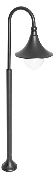 Lanterna da esterno intelligente nera 125 cm IP44 incl. Wifi A60 - Daphne