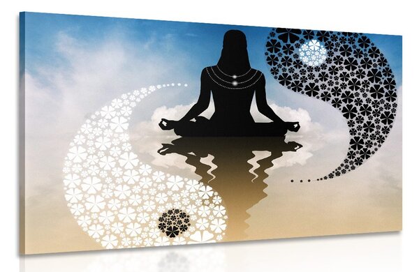 Quadro su tela – Yoga del Jin e Jang