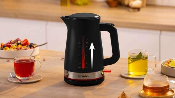 Bosch Bollitore elettrico Capacit 1,7 Litri Potenza 2400 Watt Spegnimento Automatico colore Nero - MyMoment TWK4M223