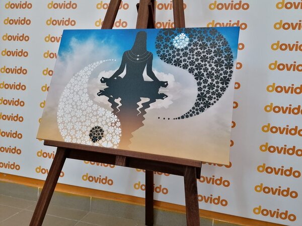 Quadro su tela – Yoga del Jin e Jang