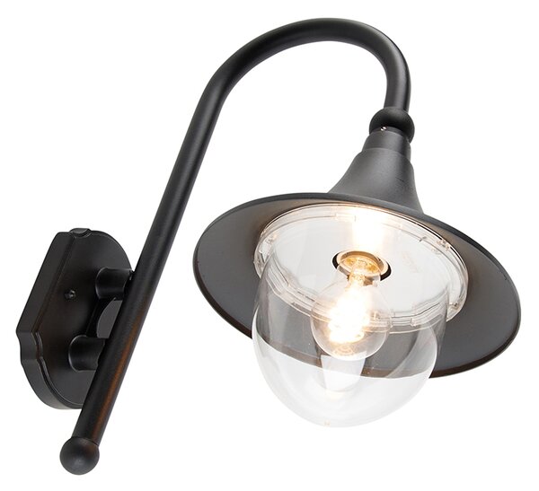Lampada da parete per esterni intelligente nera IP44 con WiFi A60 - Daphne