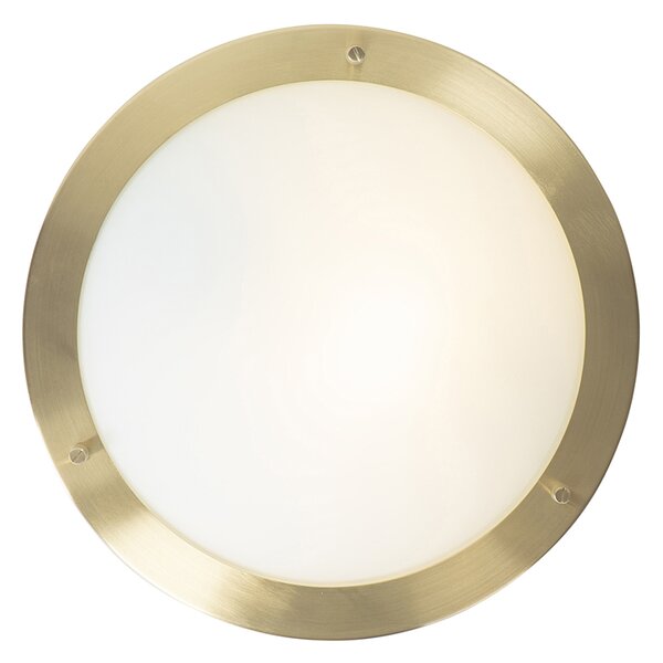 Plafoniera da esterno intelligente oro 31 cm IP44 incl. Wifi A60 - Yuma