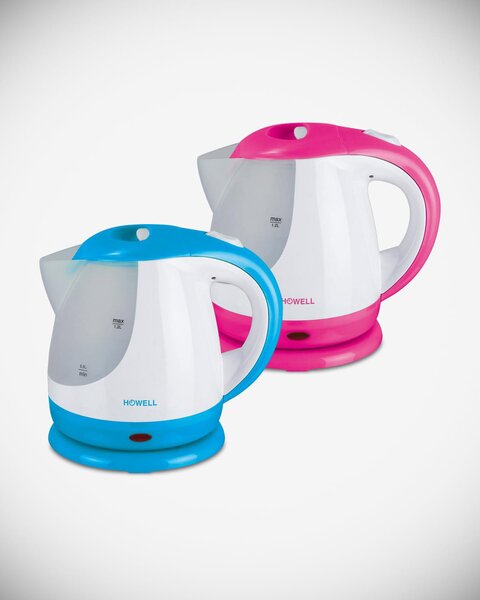 HOWELL Bollitore elettrico Capacit 1.2 Litri Potenza 1000 watt colore assortiti - BE121