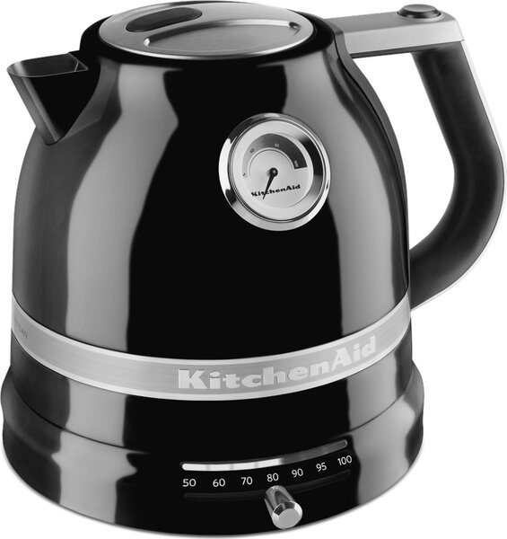 KITCHENAID Bollitore Elettrico Capacit 1.5 Litri Potenza 2400 Watt Termostato Regolabile colore Nero - 5KEK1522EOB