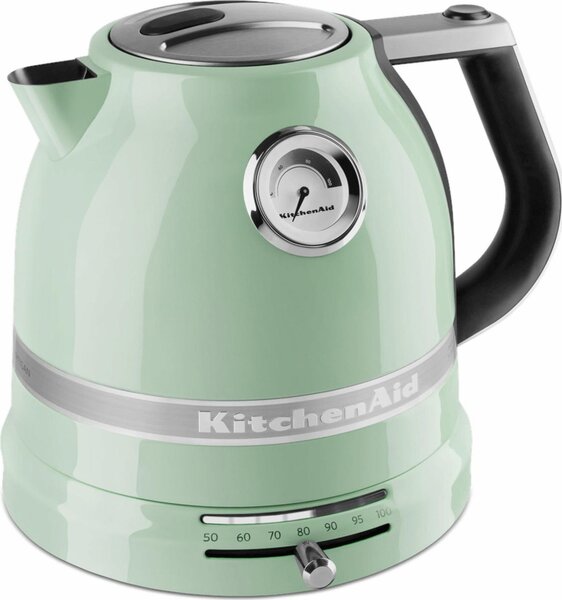 KITCHENAID Bollitore Elettrico Capacit 1.5 Litri Potenza 2400 Watt Termostato Regolabile colore Verde - 5KEK1522EPT