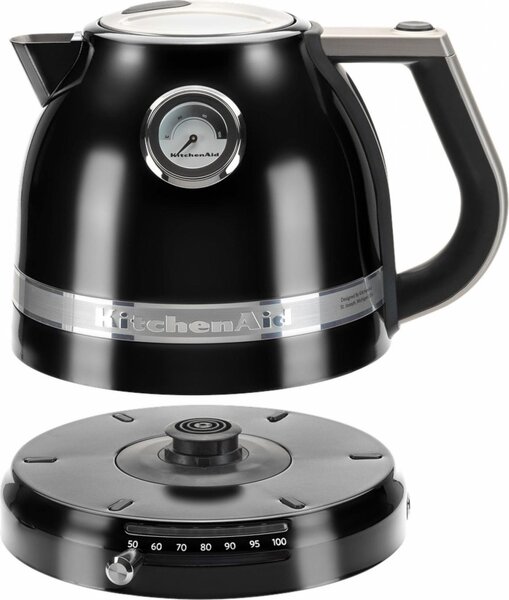 KITCHENAID Bollitore Elettrico Capacit 1.5 Litri Potenza 2400 Watt Termostato Regolabile colore Nero - 5KEK1522EOB
