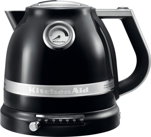 KITCHENAID Bollitore Elettrico Capacit 1.5 Litri Potenza 2400 Watt Termostato Regolabile colore Nero - 5KEK1522EOB