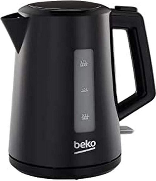 Beko Bollitore Elettrico Capacit 1.7 Litri Potenza 2200 Watt funzione Spegnimento Automatico colore Nero - WKM4226B