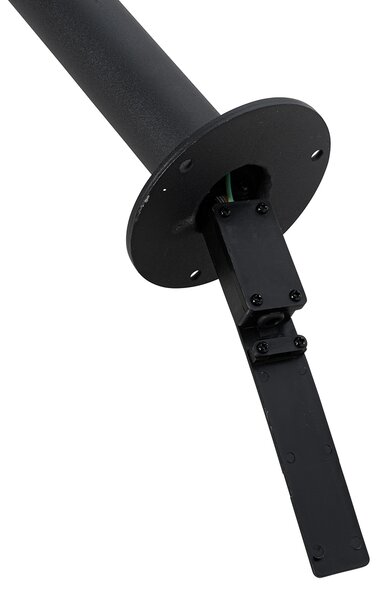 Lanterna moderna nera con plastica 104 cm IP44 - Sfera