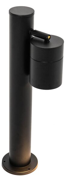 Lampada da esterno nera 45 cm AR70 orientabile IP44 - Solo