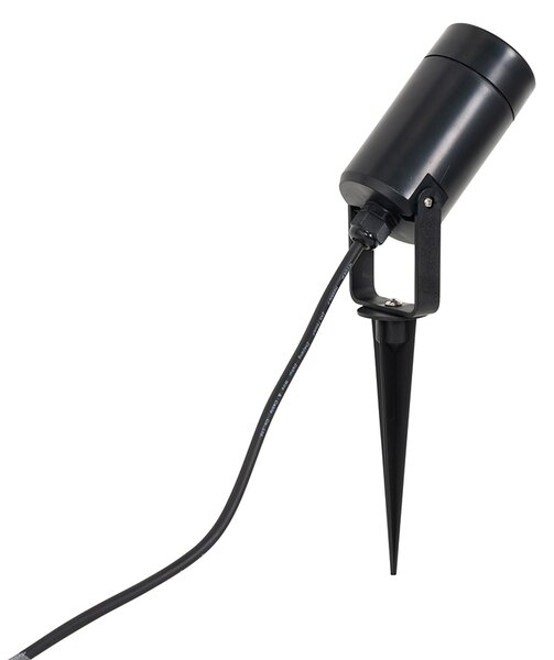 Faretto orientabile nero IP65 - Solo Eco