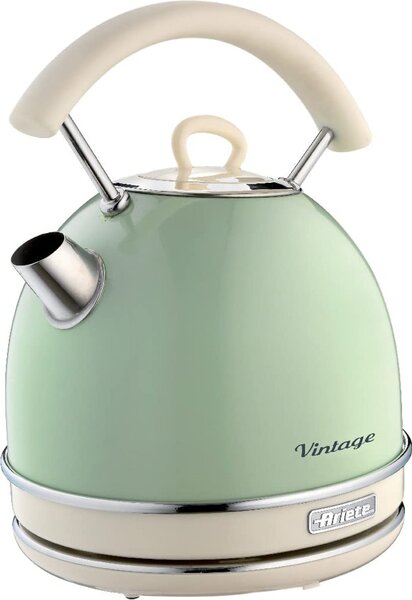 Ariete Bollitore Elettrico per Acqua Capacit 1,7 Litri Potenza 2000 W colore Verde Vintage - 2877/04