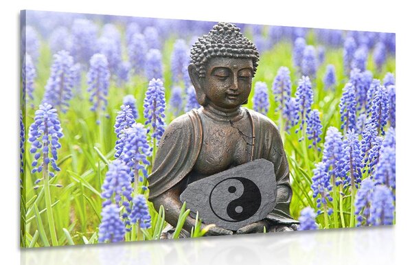 Stampa su tela – Buddha del Jin e Jang