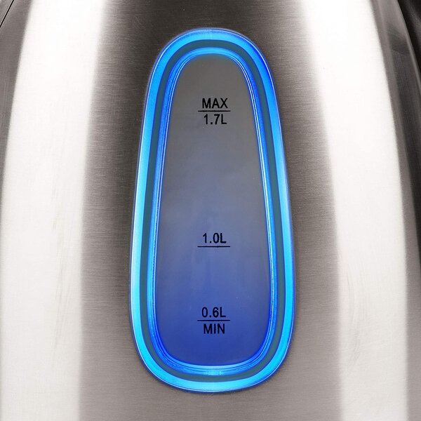 Girmi Bollitore elettrico per acqua Potenza 2200 Watt Capacit 1.7 Litri Spegnimento automatico - BL30