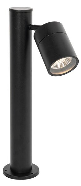 Lampada da esterno nera 45 cm AR70 orientabile IP44 - Solo