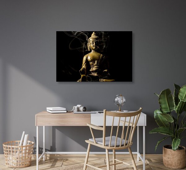 Quadro su tela – Statua del Buddha