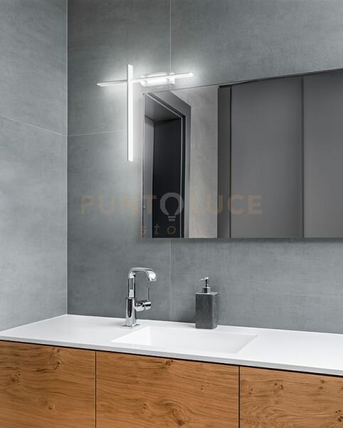 Applique tange led 20w 1600lm - cct 3000k 4000k 6000k in alluminio 