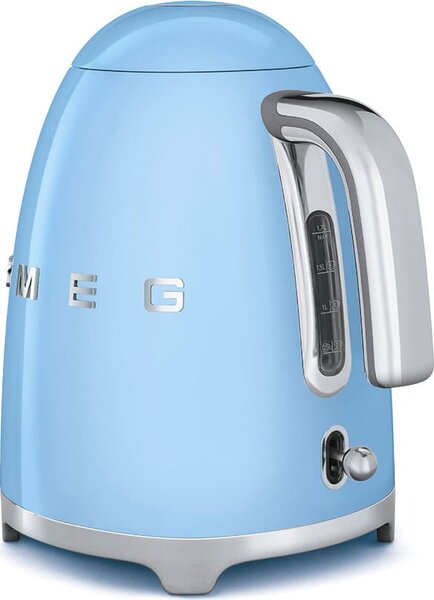 Smeg Bollitore elettrico per acqua Capacit 1.7 Litri Potenza 2400 Watt colore Blu - KLF03PBEU Serie Anni '50