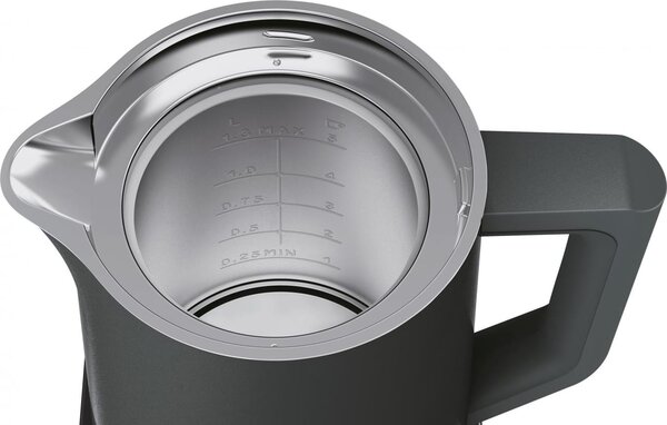 Haier Bollitore Elettrico Potenza 2200 Watt Capacit 1,3 Litri Funzione Mantieni al Caldo colore Grigio - HKE7W 011