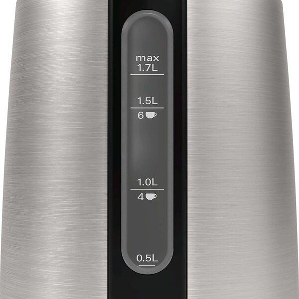 Bosch Bollitore elettrico Potenza 2400 Watt Capacit 1.7 Litri Base 360 colore Inox - TWK3P420