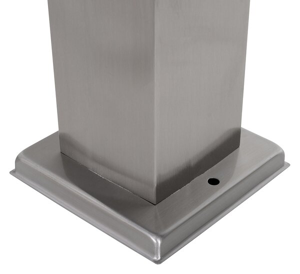 Lampada da esterno in acciaio 80 cm con portalampada IP44 - Malios