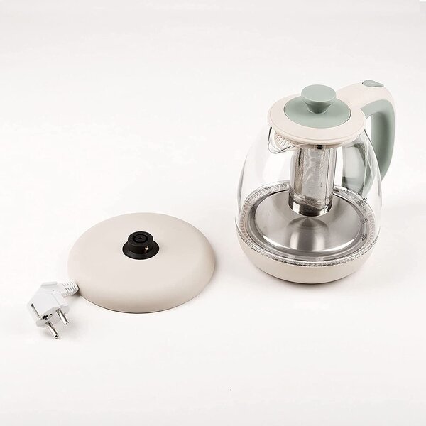 Girmi Bollitore Elettrico Tisaniera Crema e Verde - Bl4105