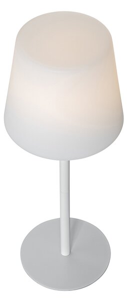 Set di 2 lampade da tavolo ricaricabili bianche 40 cm IP54 - Jude