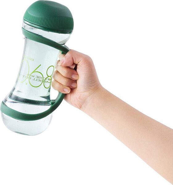 Ghidini Cipriano Borraccia 560 ml Dumbell Lock&Lock colore Verde - HAP505GRN