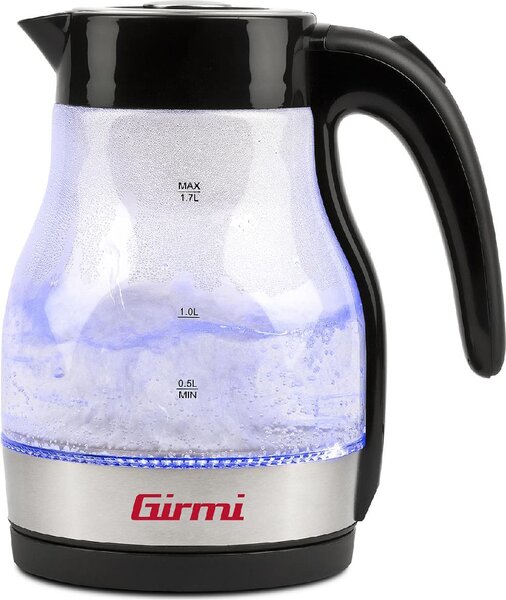 Girmi Bollitore Elettrico Tisaniera Capacit 1.7 Litri Potenza 2200 Watt con Filtro Smontabile - BL5100