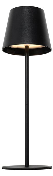 Lampada da tavolo nera con LED dimmerabile e ricaricabile IP54 - Murdock