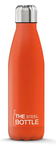 Steel Bottle Borraccia Termica Bottiglia 500 ml colore Arancione