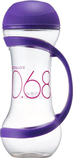 Ghidini Cipriano Borraccia 560 ml Dumbell Lock&Lock colore Viola - HAP505VOL