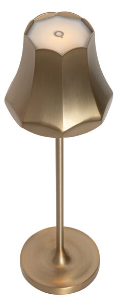 Set di 2 lampade da tavolo retrò oro rosa ricaricabili IP44 - Granny
