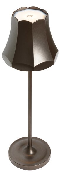 Set di 2 lampade da tavolo retrò bronzo scuro ricaricabili IP44 - Granny
