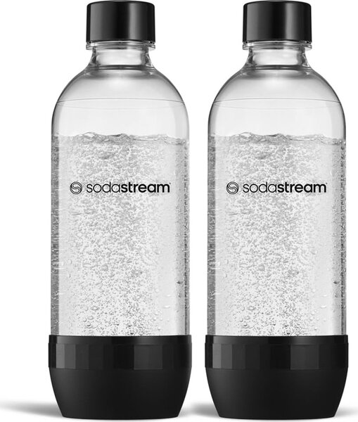 SODASTREAM Bottiglia per Gasatore in Plastica Capacit 1 Litro confezione 2 pz colore Trasparente - 151620
