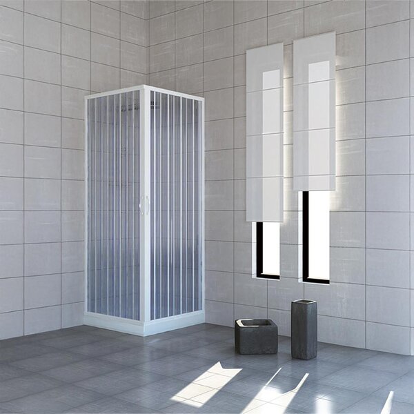 Fluxy Box Doccia a Due Porte Nilo cm 80x80 H 185 - BACQ2CONCC28080