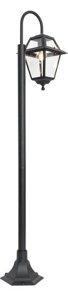 Lanterna da esterno classica nera 135 cm IP44 - Berta