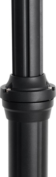 Lanterna da esterno classica nera 235 cm 3 luci IP44 - Berta