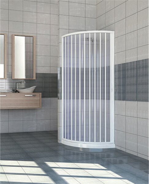 Fluxy Box Doccia Ad Una Porta Kama cm 80X80 H 185 - BSCO2LONCC28080