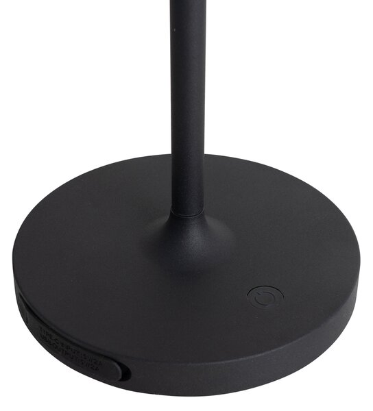 Lampada da tavolo moderna bianca ricaricabile - Maloi