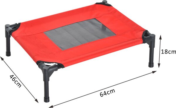 AllMyPets Brandina Cane Cuccia per Cani o Gatti Taglia Medio Piccola Estiva fino a 11kg da e da Rossa - 67D0