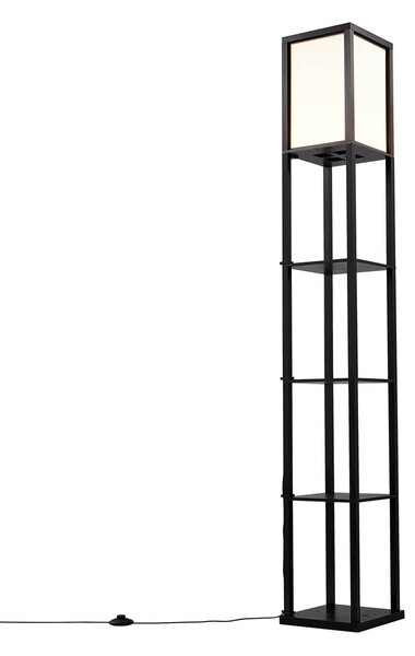 Lampada da terra design bianco e nero con LED integrati - Nea