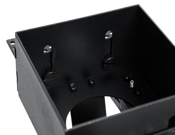 Set di 6 faretti incasso neri GU10 70mm senza cornice - Oneon
