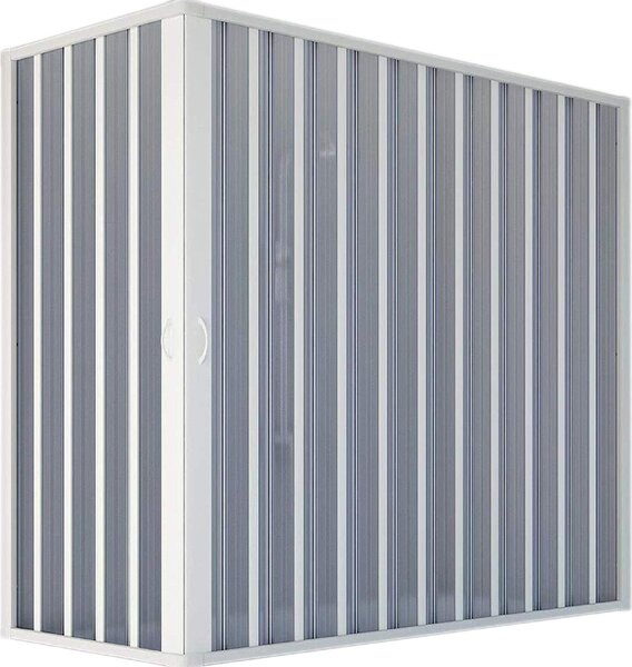 FORTE Box Vasca 2 lati Box Doccia per Vasca Porta a Soffietto in PVC Dimensioni 70 x 170 x 150 h cm - BK200001 Vasca Sky