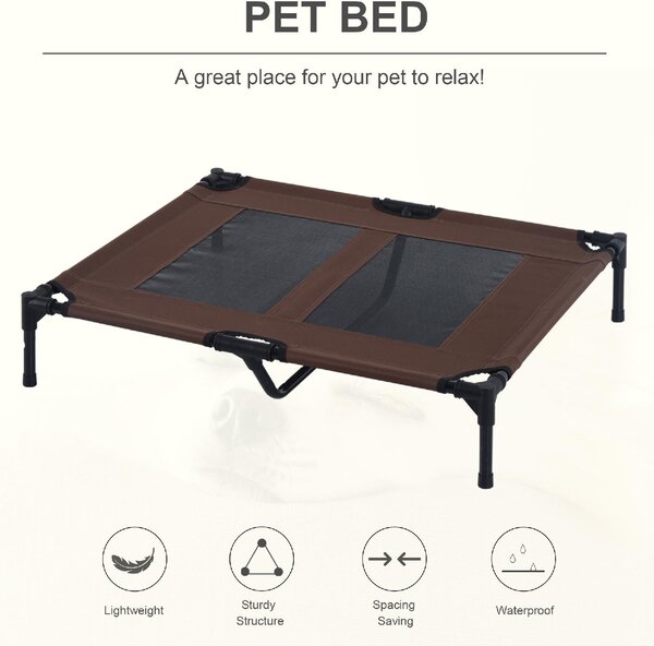 AllMyPets Brandina Cane Cuccia per Cani Taglia Medio Grandi Metallo e Tessuto Oxford Traspirante - 33D0