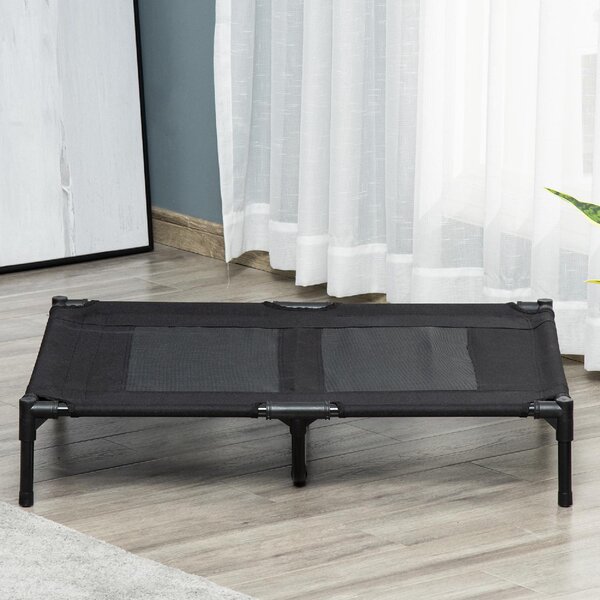 AllMyPets Brandina per Cani Grandi in Metallo e Tessuto Oxford con Borsa di Trasporto 92x76x18 cm colore Nero - 3BKW13F